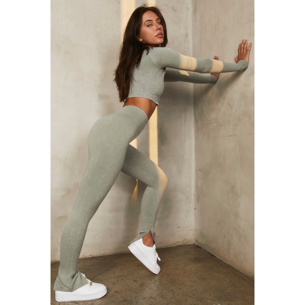 Split hem leggings Bo and Tee